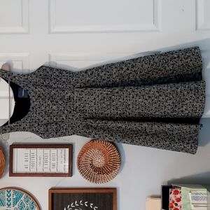 Modcloth Polka Dot Fit and Flare Dress